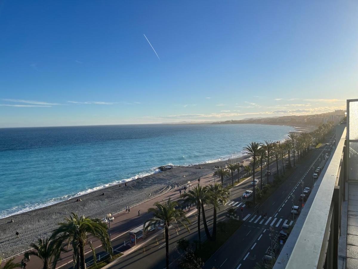 Appartamento Promenade Des Anglais, 7e Etage, Vue Degagee Sur La Mer Nizza
